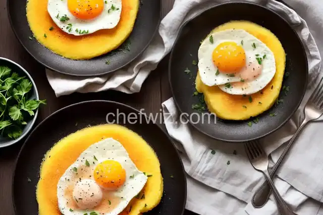 Polenta With Fontina and Eggs