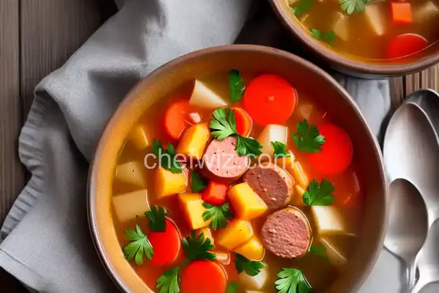 Polish Sausage Soup