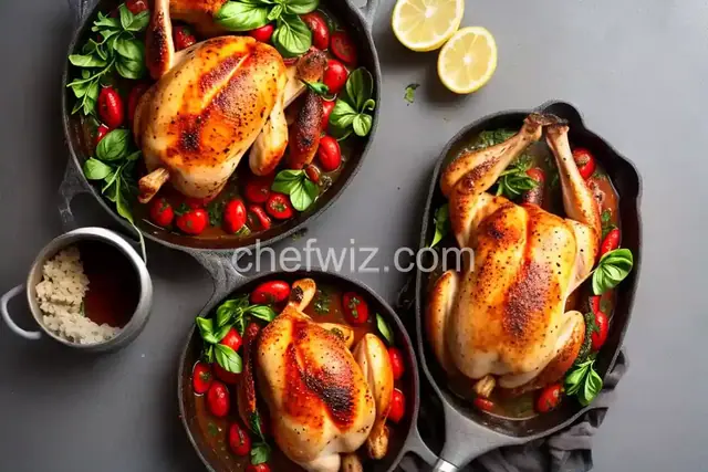 Pollo al Mattone (Italian Roast Chicken Under a Brick)