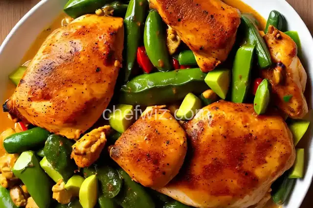 Pollo con Nopales (Chicken and Cactus)