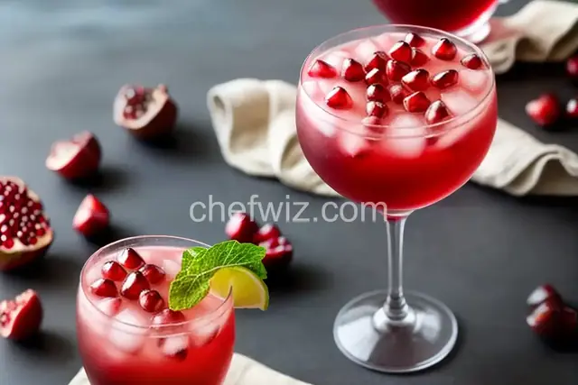 Pomegranate Bourbon Cocktail Recipe