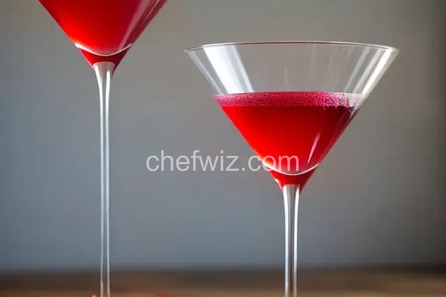 Pomegranate Martini II