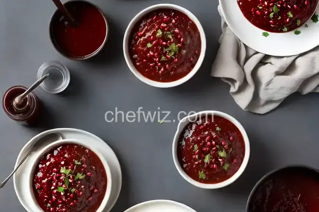 Pomegranate Molasses Barbecue Sauce