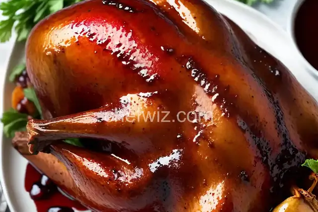 Pomegranate Molasses-Glazed Turkey