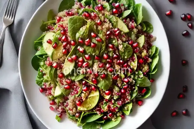 Pomegranate Quinoa Salad