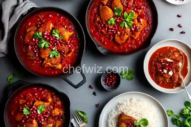 Pomegranate Stew with Chicken (Khoresh Fesenjan)