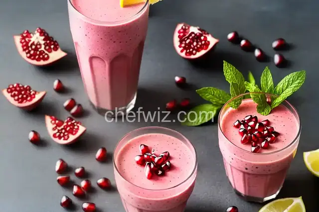 Pomegranate and Guava Smoothie