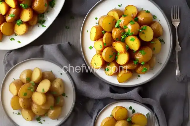 Pommes de Terre Fondantes (Fondant Potatoes)