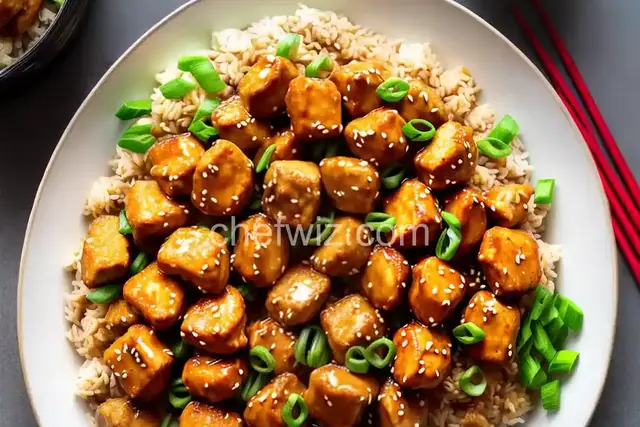Popeye Tso's Chicken (General Tso's Chicken Made with Popeye's Chicken Nuggets) Recipe