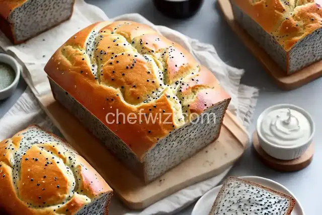 Poppy Seed Bread with Glaze