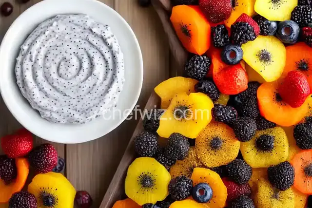 Poppy Seed Fruit Dip