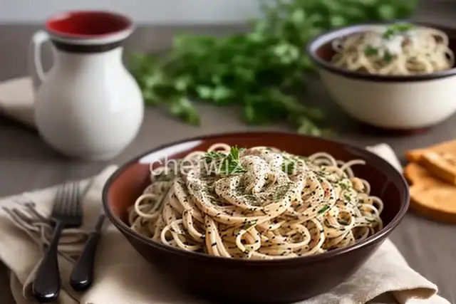Poppy Seed Spaghettini