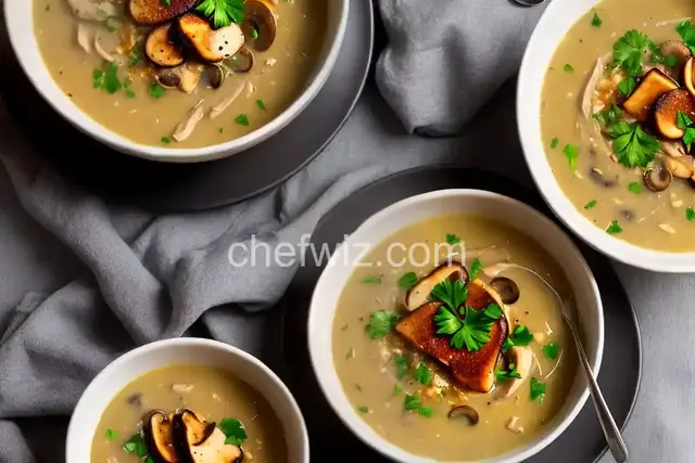 Porcini Mushroom Soup