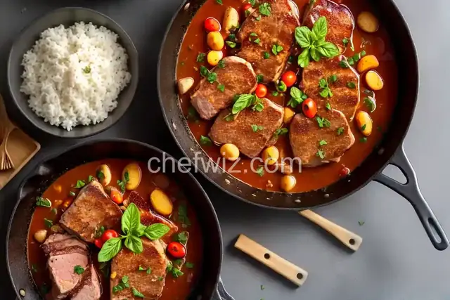 Pork Agrodolce