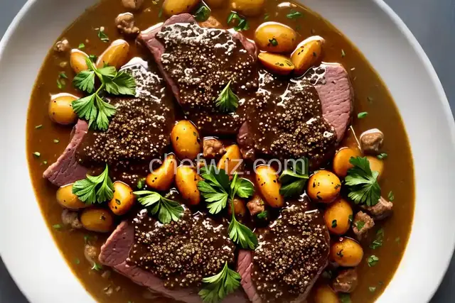 Pork Au Poivre