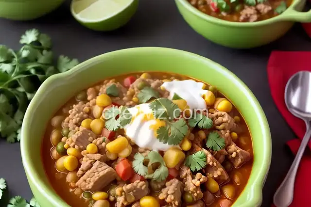 Pork Chili Verde (Green Pork Chili)