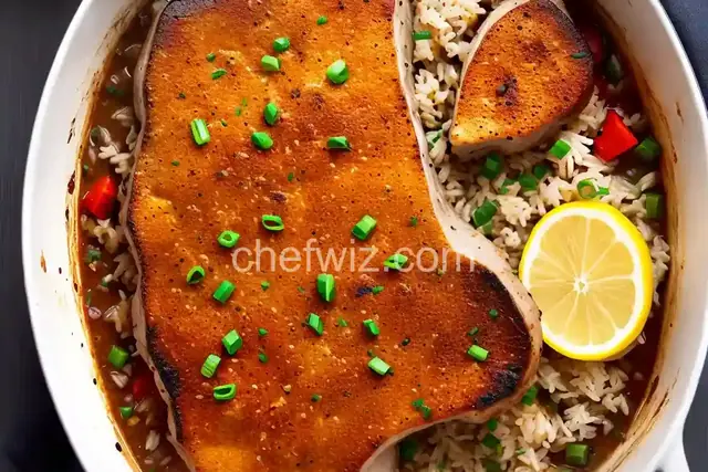 Pork Chop and Rice Casserole