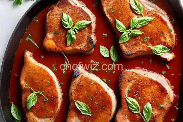 Pork Chops Italiano