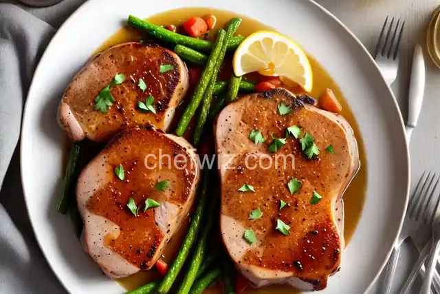 Pork Chops in White Wine