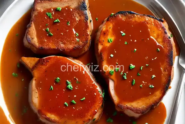 Pork Chops with Delicious Gravy