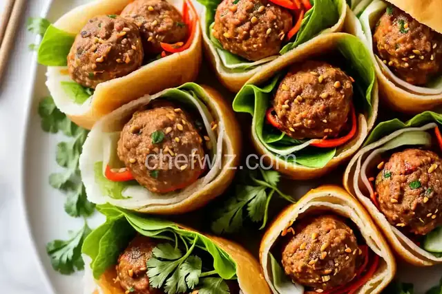 Pork Meatball Banh Mi