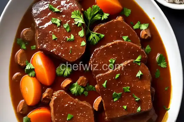 Pork Sauerbraten (Swabian Style)