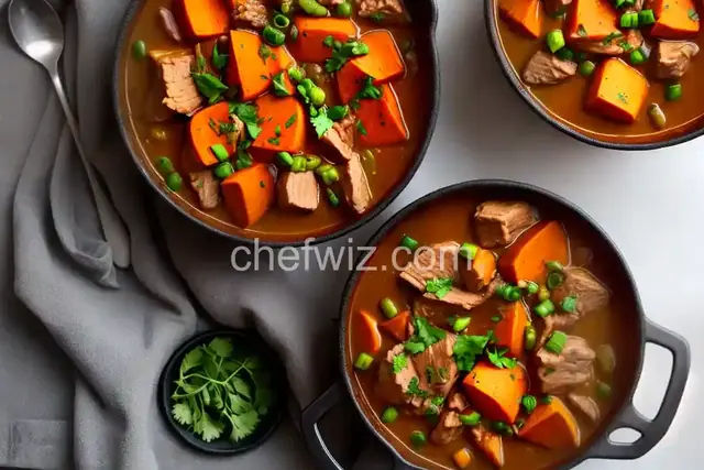 Pork Sweet Potato Stew