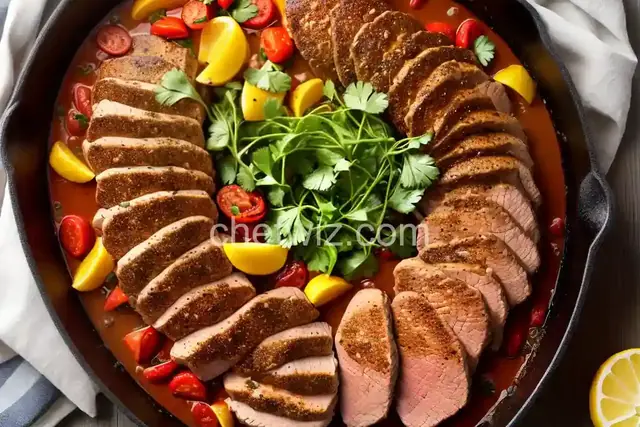 Pork Tenderloin Diablo