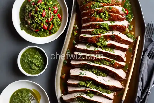Pork Tenderloin with Chimichurri