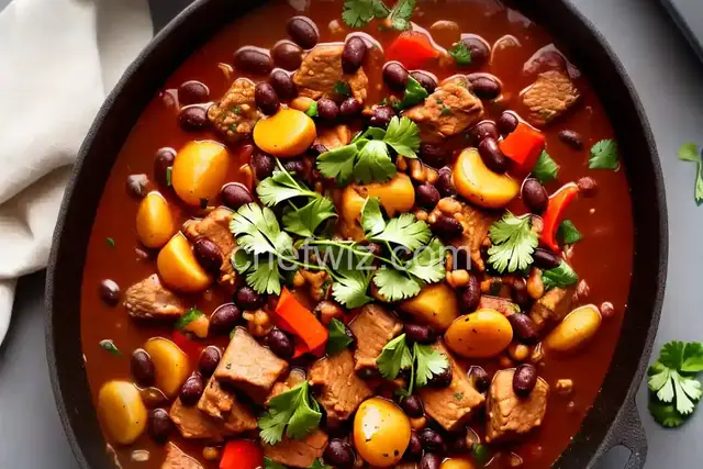 Pork and Black Bean Stew