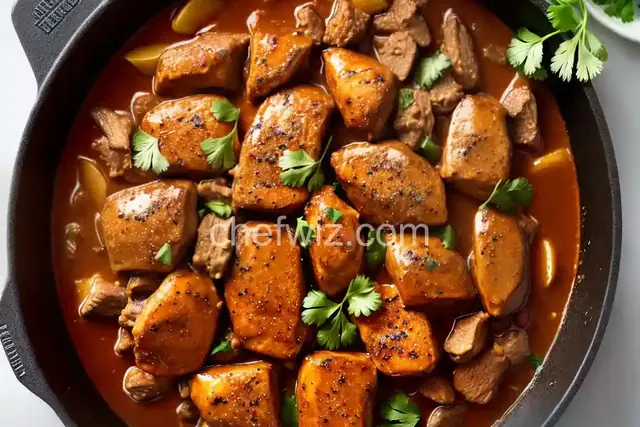 Pork and Chicken Adobo
