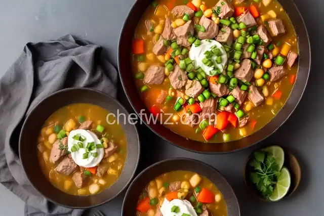 Pork and Hominy Stew