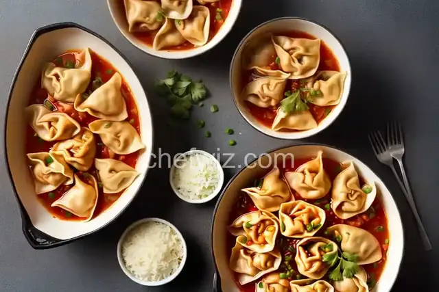 Pork and Prawn Boiled Wontons