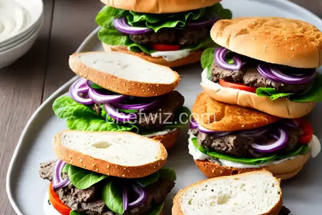 Portobello Sandwiches