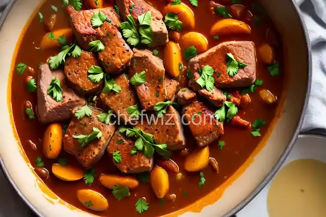 Portuguese Pork Alentejana