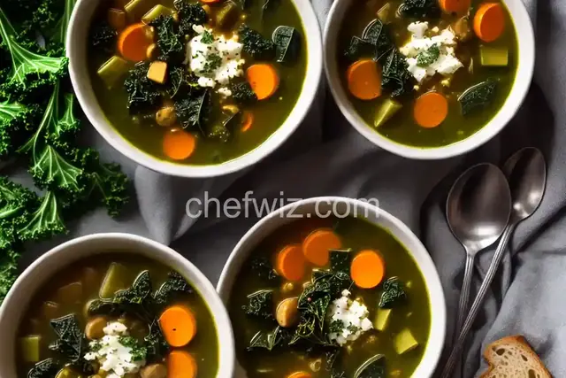 Portuguese Sausage and Kale Soup (Caldo Verde)