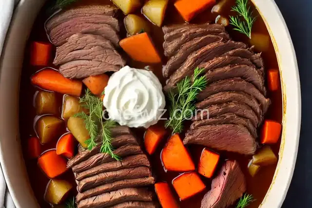 Pot Roast with Winter Root Vegetables