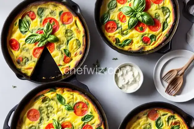Potato Basil Frittata