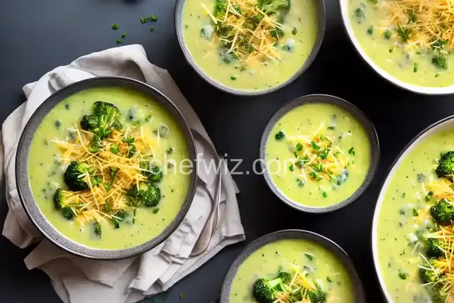 Potato, Broccoli and Cheese Soup