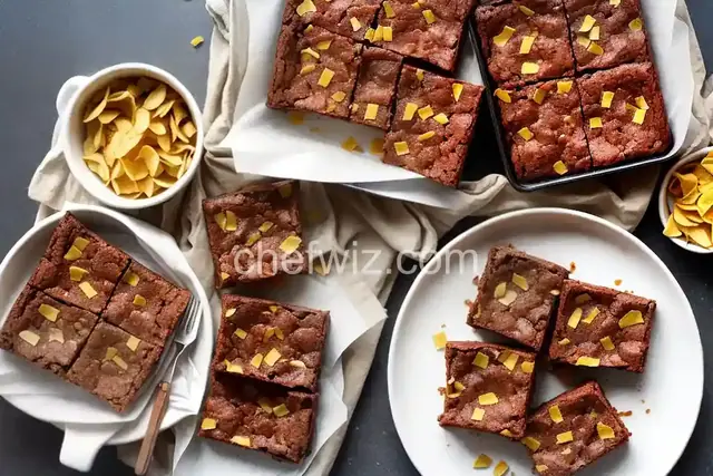 Potato Chip Bacon Brownies