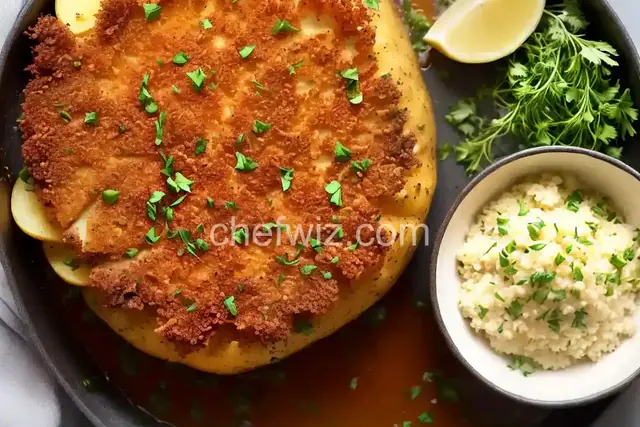 Potato-Crusted Halibut