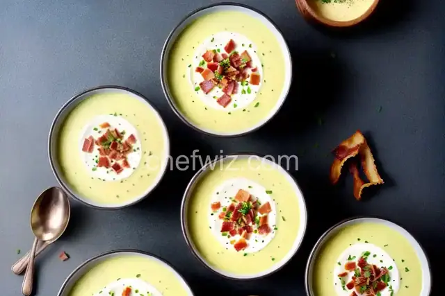 Potato-Leek Soup With Bacon