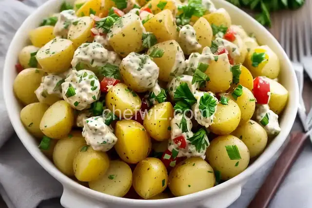 Potato Salad - German Kartoffel
