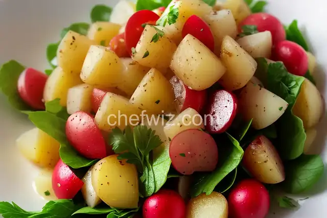 Potato Salad with Radishes