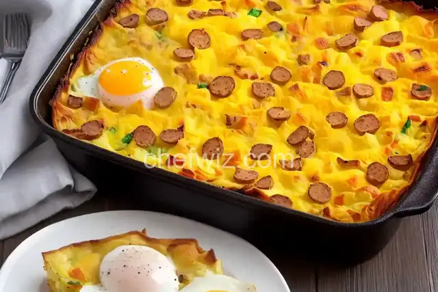 Potato, Sausage and Egg Breakfast Casserole
