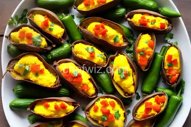 Potato-Stuffed Poblanos Reverse Potato Skins