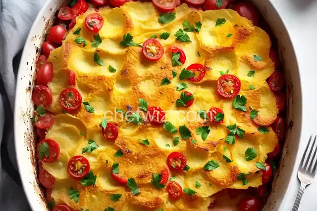 Potato-Tomato Gratin With Horseradish