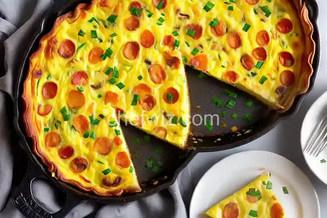 Potato and Bacon Crustless Quiche