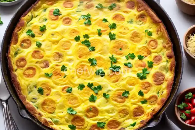 Potato and Cheese Frittata