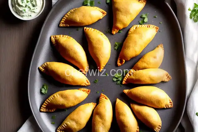 Potato and Corn Empanadas With Aji Recipe